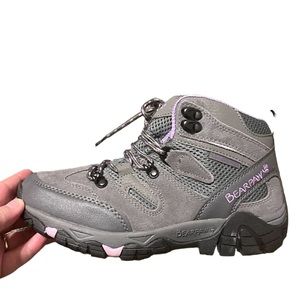 BearPaw Corsica Boots, Gray/Purple,‎ NIB, Run Small!